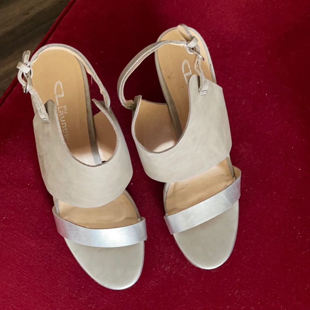 Nice silver sandals